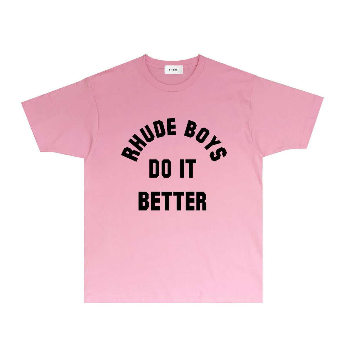 Rhude T-shirts Printed Trendy Pure Cotton