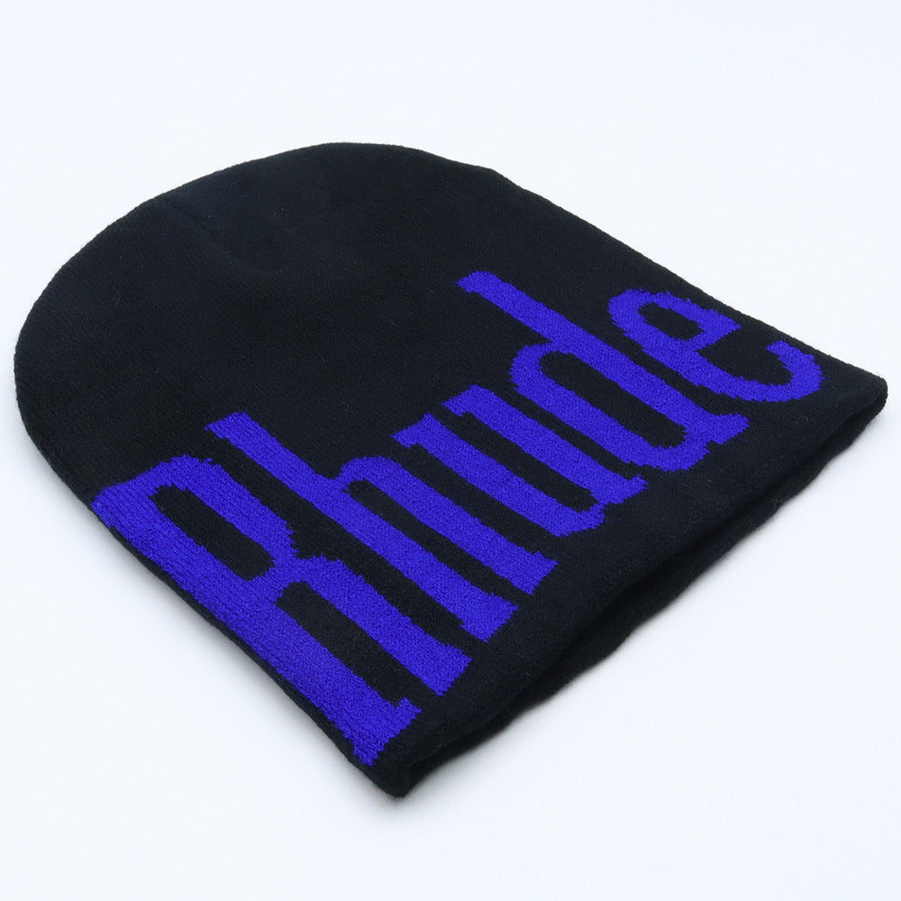 Rhude Hat Fashion Knitted Hat Windproof Ear Protector