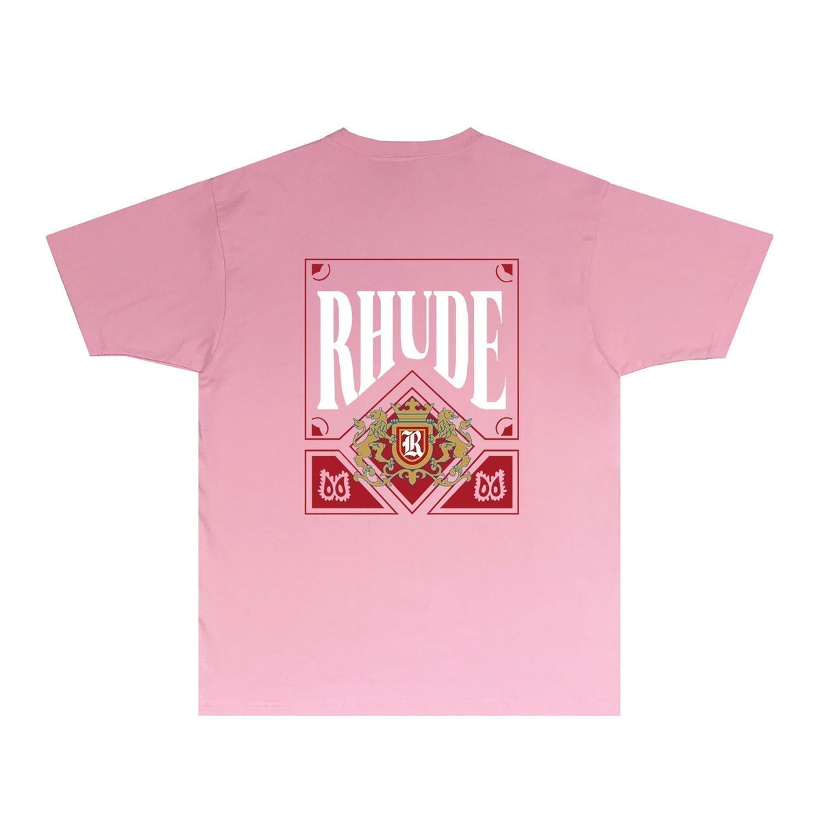 Rhude T-shirts Printed Trendy Pure Cotton