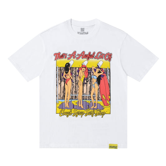 THAT'S A AWFUL LOT OF COUGH SYRUP Surf Graphic Short-Sleeve T-Shirt ¡ª hero