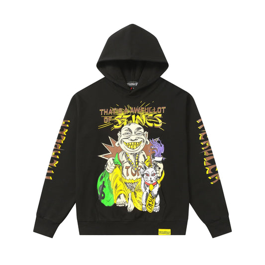 THAT'S A AWFUL LOT OF COUGH SYRUP Stings Character Graphic Hoodie ¡ª hero